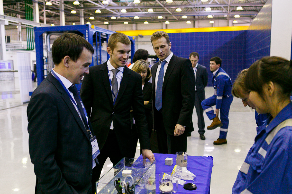 Открытие производственной базы Schlumberger. Фотограф в Астрахани