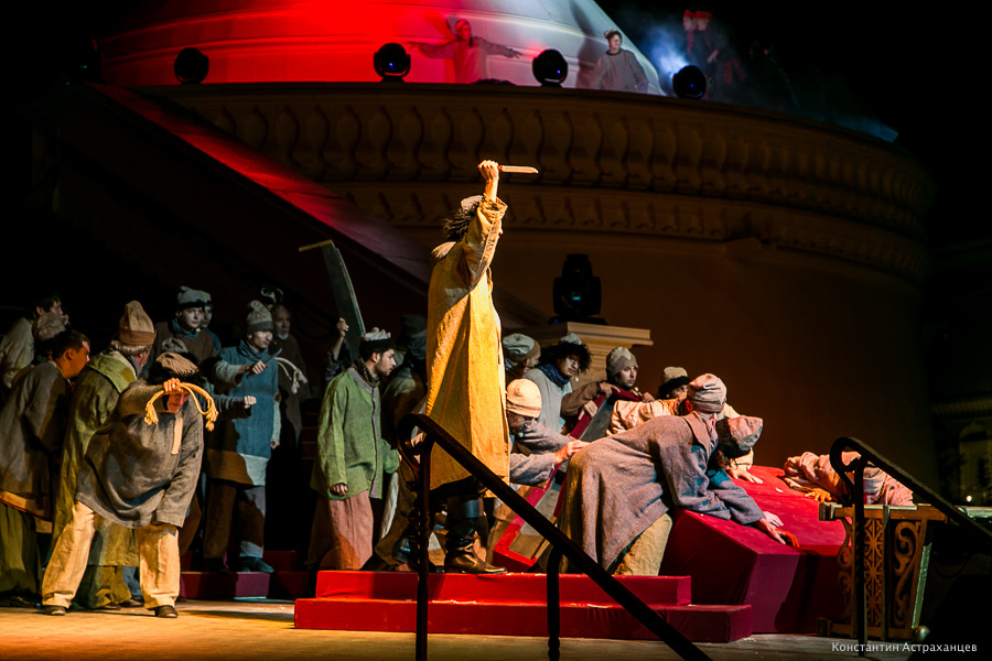 Опера "Борис Годунов" в Астраханском кремле. Фотограф в Астрахани