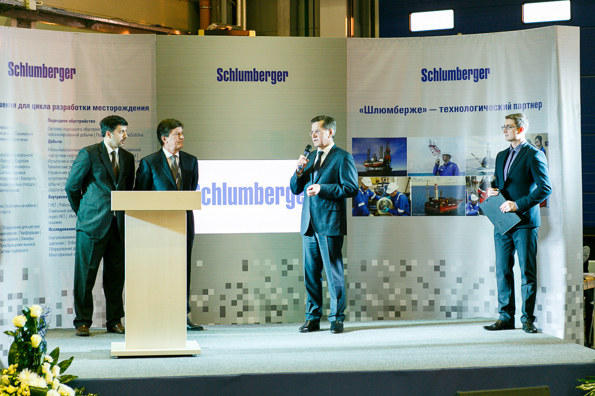 Открытие производственной базы Schlumberger. Фотограф в Астрахани