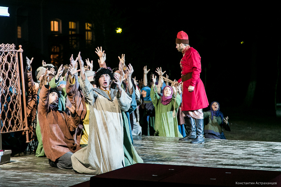 Опера "Борис Годунов" в Астраханском кремле. Фотограф в Астрахани