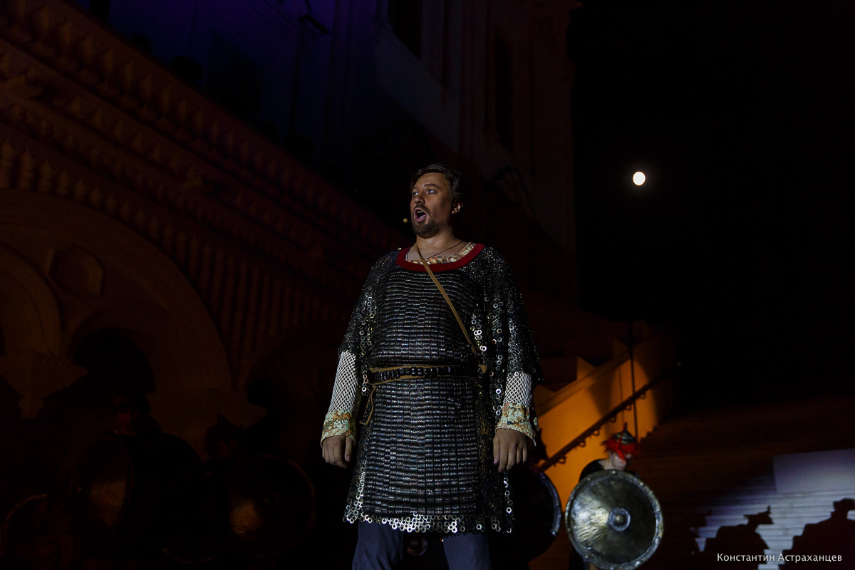 Опера "Князь Игорь" в Астраханском кремле. Фотограф в Астрахани