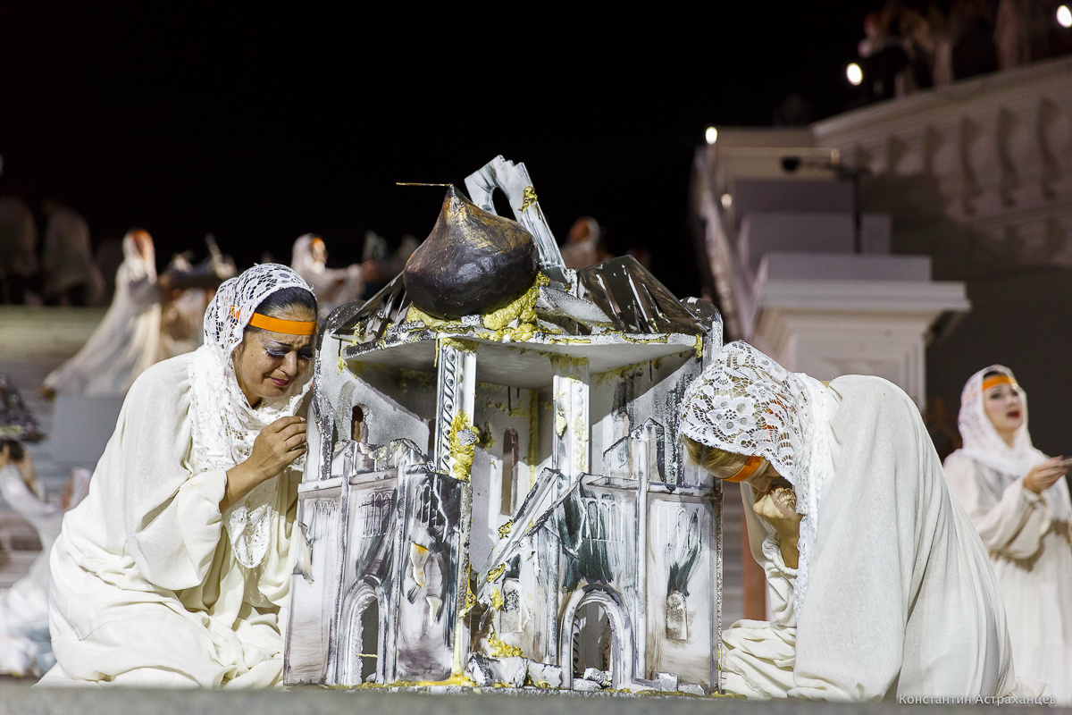 Опера "Князь Игорь" в Астраханском кремле. Фотограф в Астрахани