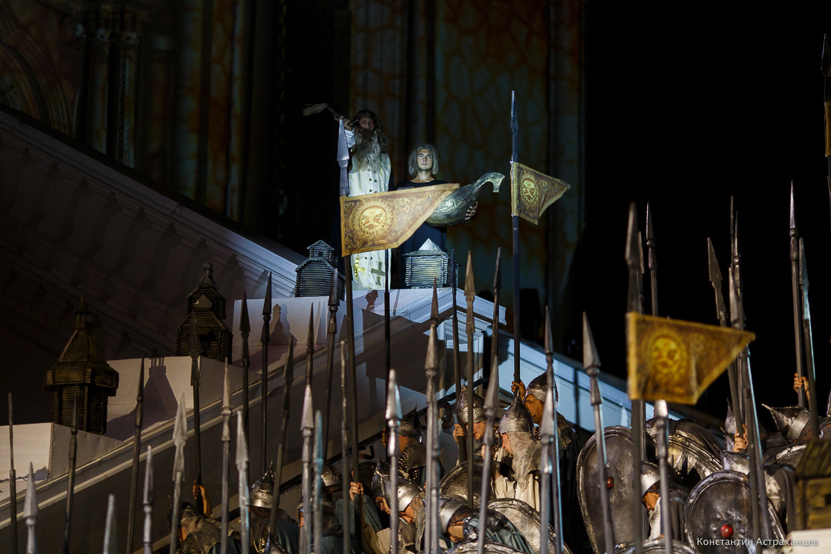 Опера "Князь Игорь" в Астраханском кремле. Фотограф в Астрахани