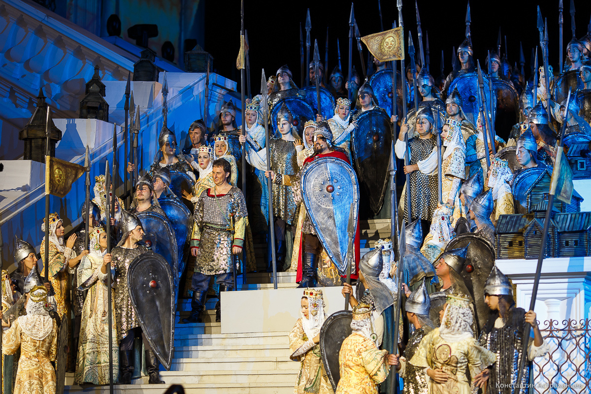 Опера "Князь Игорь" в Астраханском кремле. Фотограф в Астрахани