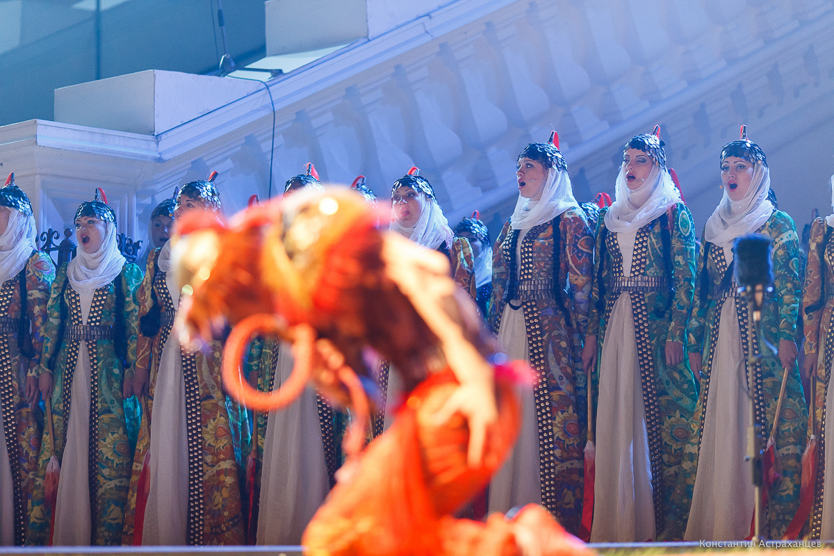 Опера "Князь Игорь" в Астраханском кремле. Фотограф в Астрахани