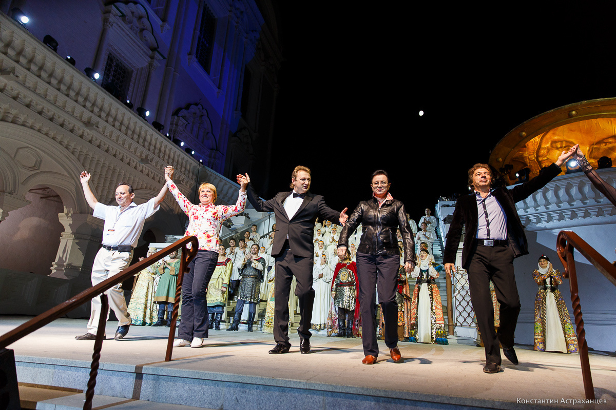 Опера "Князь Игорь" в Астраханском кремле. Фотограф в Астрахани