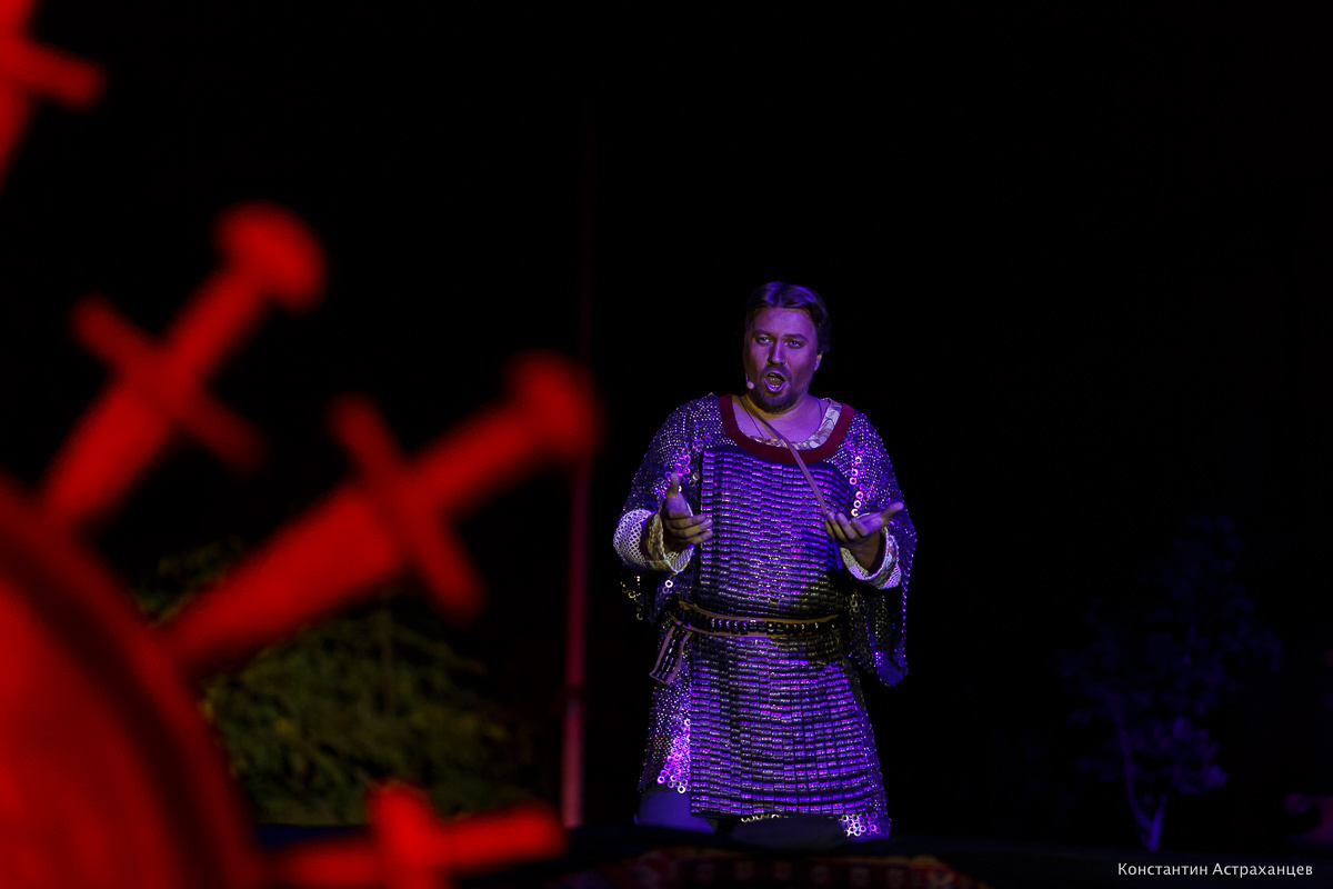 Опера "Князь Игорь" в Астраханском кремле. Фотограф в Астрахани