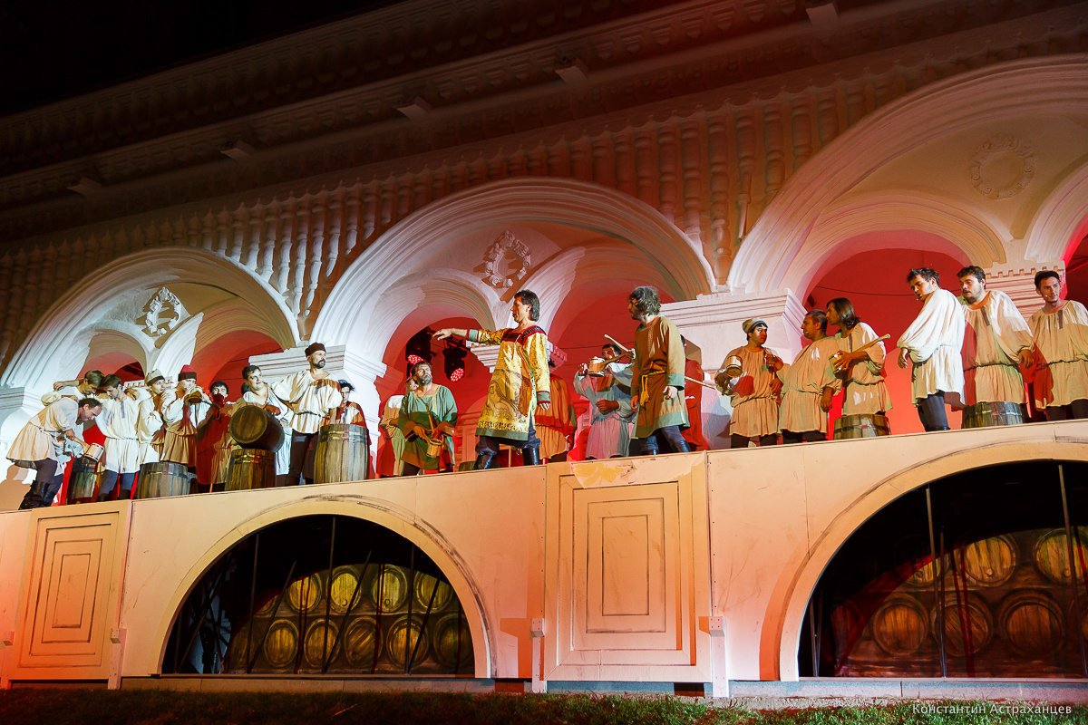 Опера "Князь Игорь" в Астраханском кремле. Фотограф в Астрахани