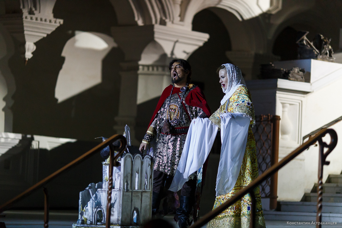 Опера "Князь Игорь" в Астраханском кремле. Фотограф в Астрахани