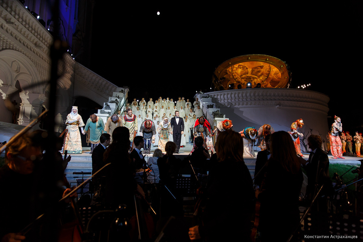 Опера "Князь Игорь" в Астраханском кремле. Фотограф в Астрахани