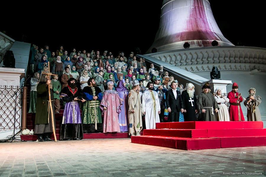 Опера "Борис Годунов" в Астраханском кремле. Фотограф в Астрахани