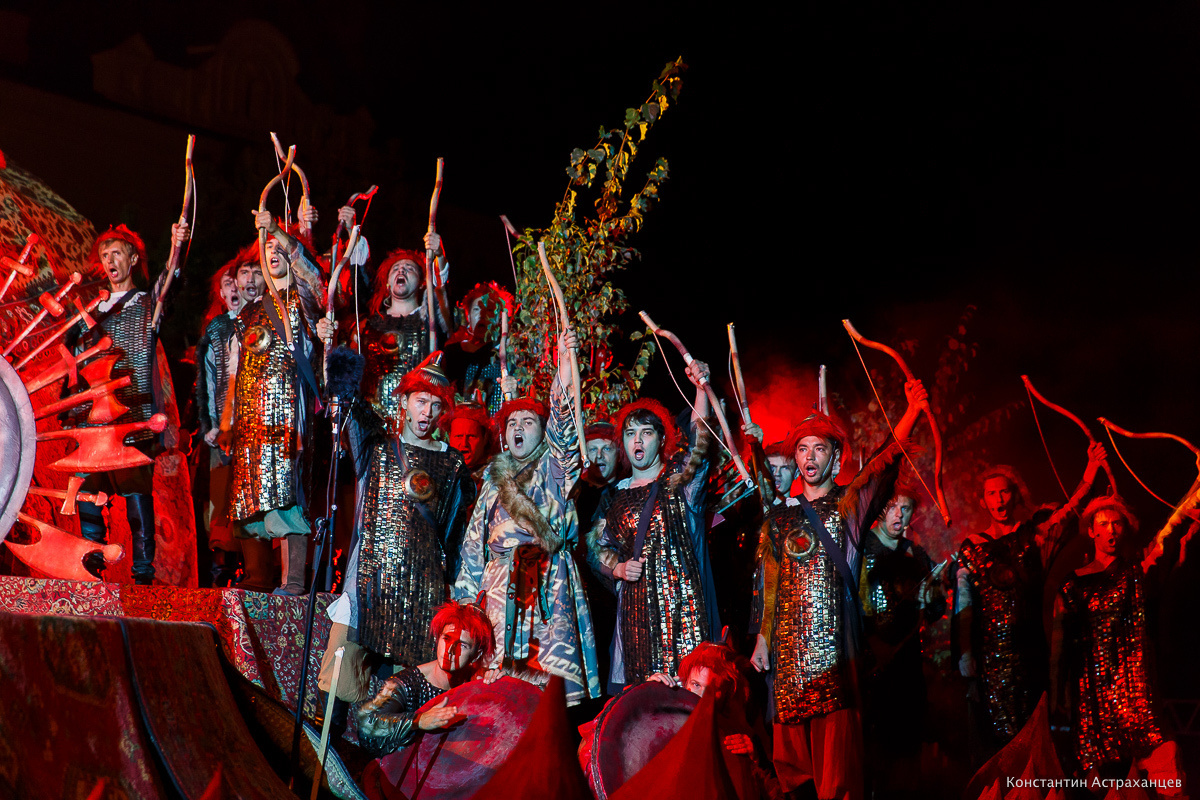 Опера "Князь Игорь" в Астраханском кремле. Фотограф в Астрахани