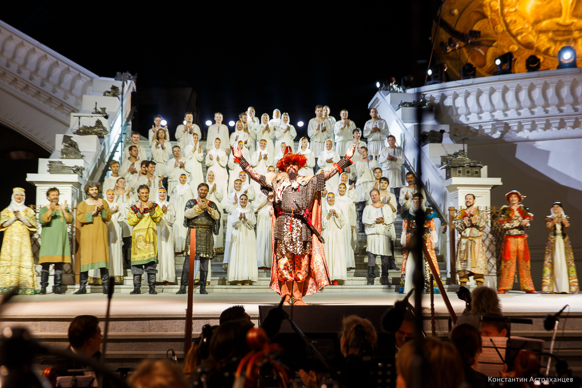 Опера "Князь Игорь" в Астраханском кремле. Фотограф в Астрахани