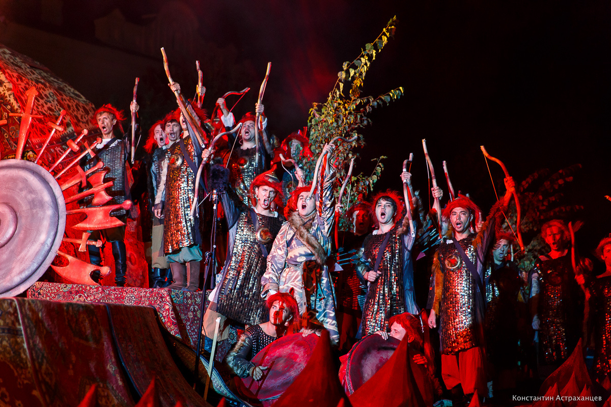 Опера "Князь Игорь" в Астраханском кремле. Фотограф в Астрахани