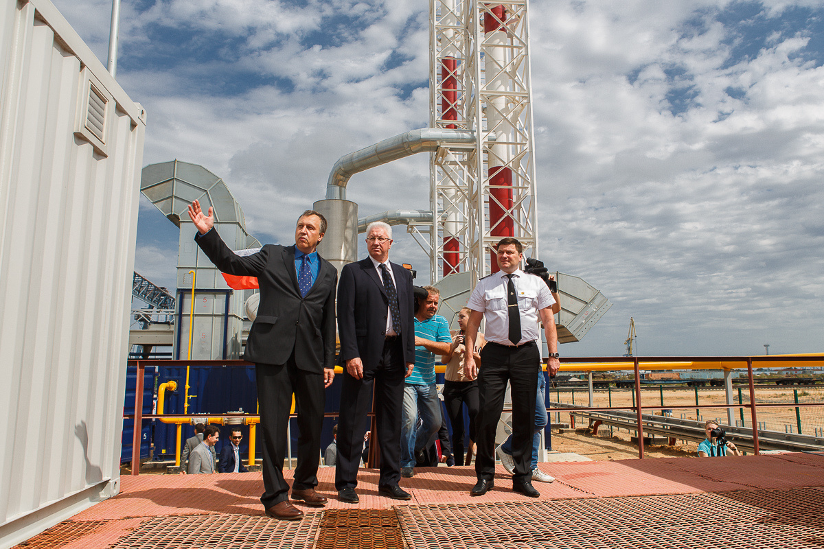 Открытие ТЭУ в порту Оля. Фотограф в Астрахани