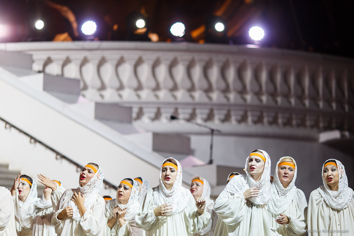 Опера "Князь Игорь" в Астраханском кремле. Фотограф в Астрахани