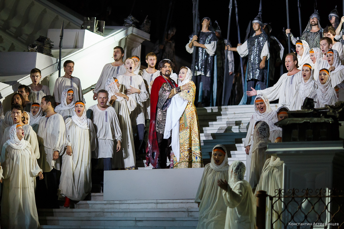 Опера "Князь Игорь" в Астраханском кремле. Фотограф в Астрахани