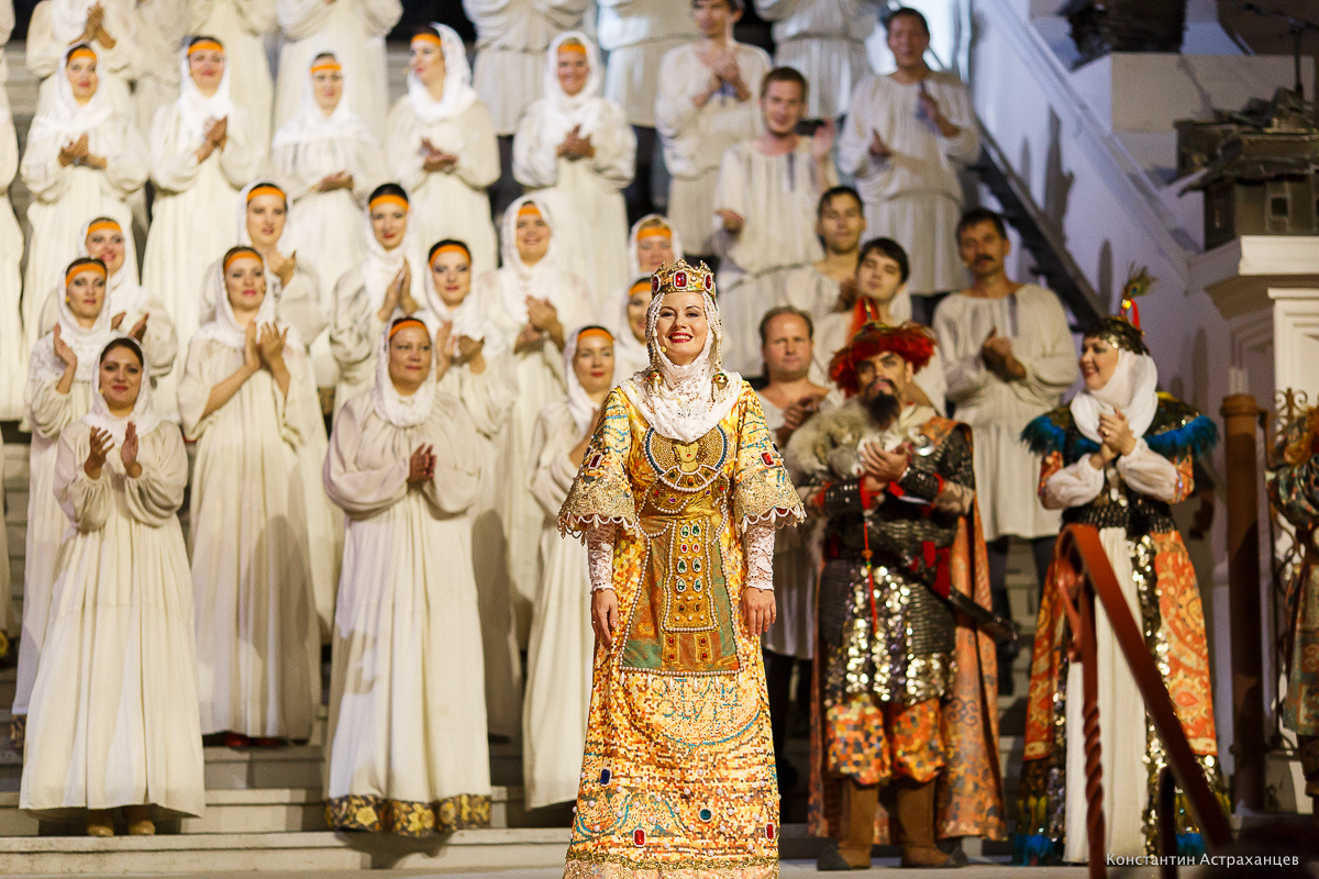 Опера "Князь Игорь" в Астраханском кремле. Фотограф в Астрахани