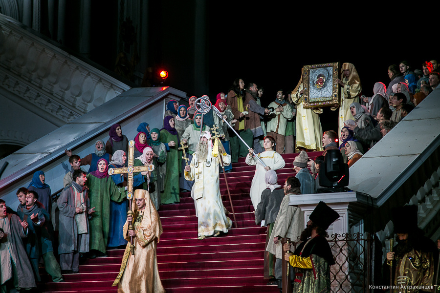 Опера "Борис Годунов" в Астраханском кремле. Фотограф в Астрахани