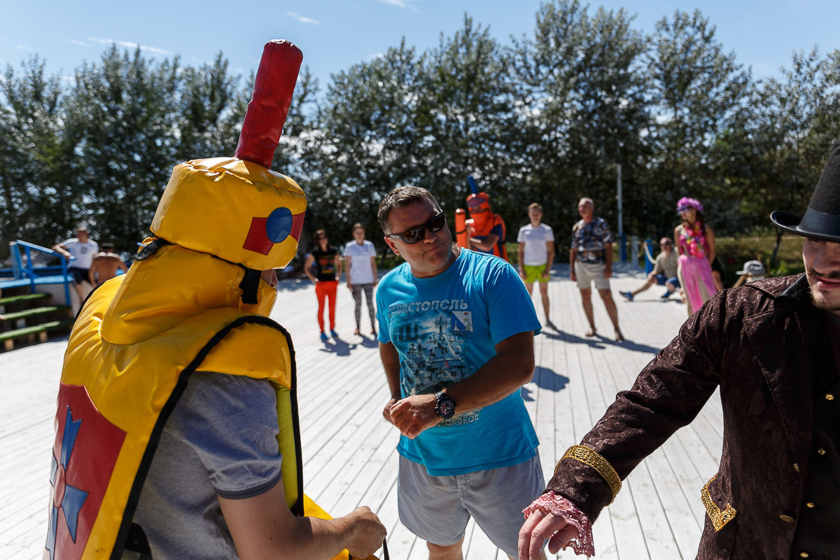 Празднование 10 летия ООО "Вимар Оффшор", тимбилдинг. Фотограф в Астрахани