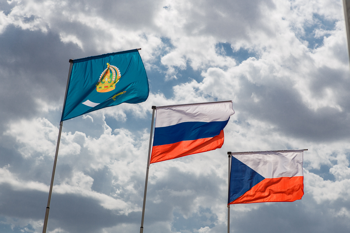 Открытие ТЭУ в порту Оля. Фотограф в Астрахани