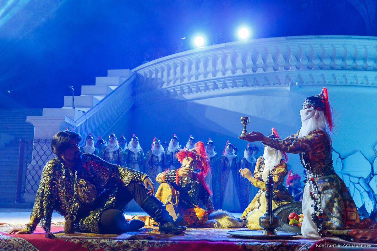Опера "Князь Игорь" в Астраханском кремле. Фотограф в Астрахани