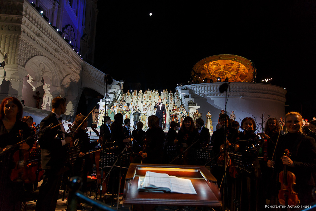 Опера "Князь Игорь" в Астраханском кремле. Фотограф в Астрахани