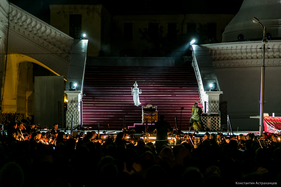 Опера "Борис Годунов" в Астраханском кремле. Фотограф в Астрахани