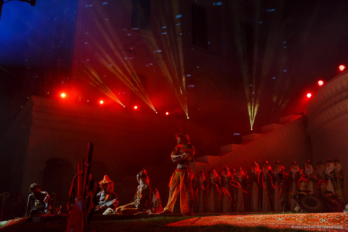 Опера "Князь Игорь" в Астраханском кремле. Фотограф в Астрахани