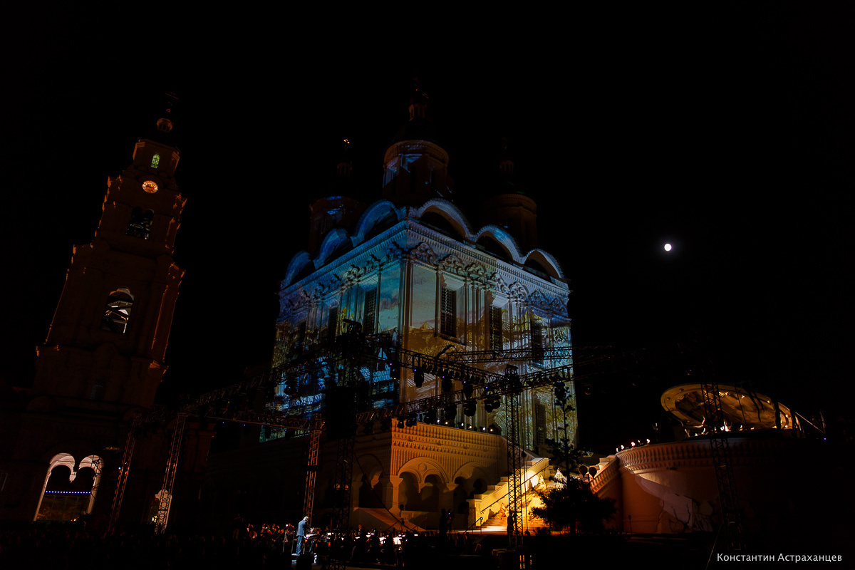 Опера "Князь Игорь" в Астраханском кремле. Фотограф в Астрахани