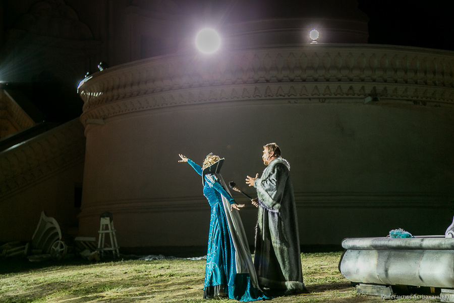 Опера "Борис Годунов" в Астраханском кремле. Фотограф в Астрахани