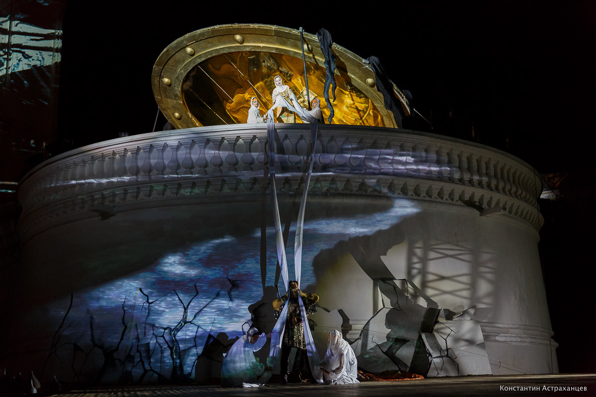 Опера "Князь Игорь" в Астраханском кремле. Фотограф в Астрахани