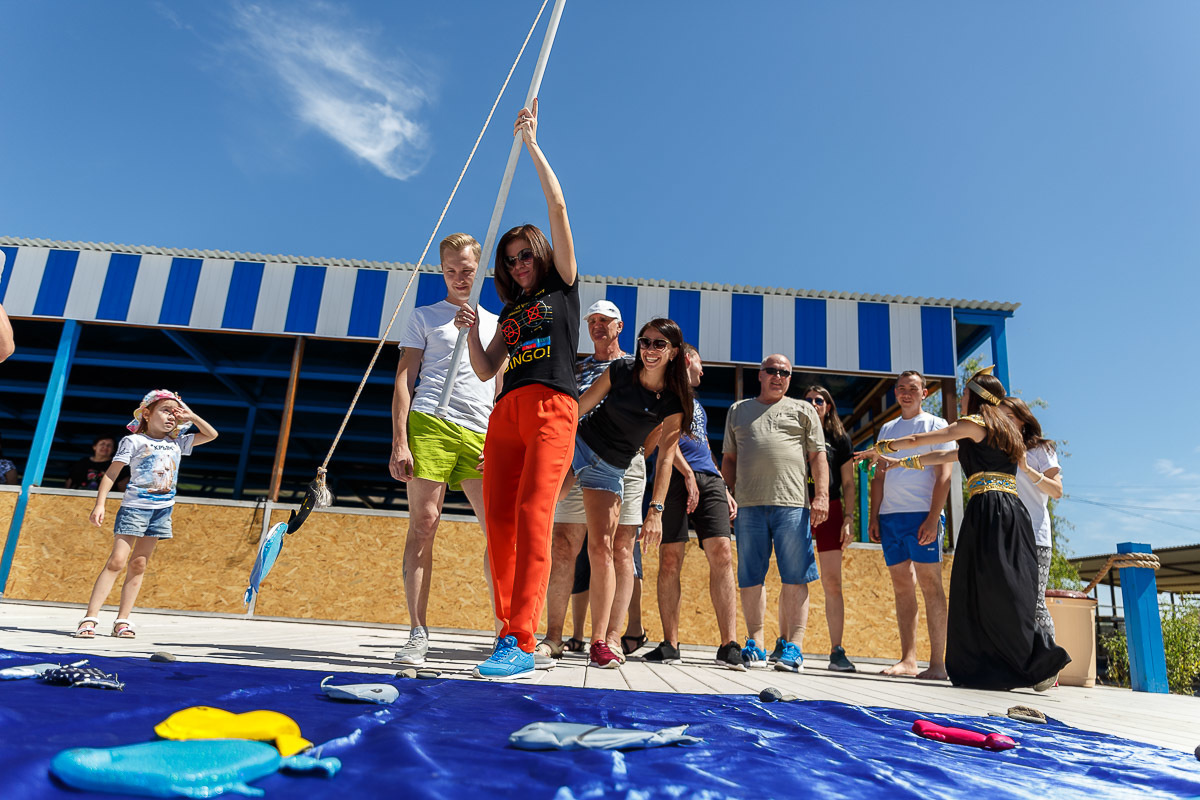 Празднование 10 летия ООО "Вимар Оффшор", тимбилдинг. Фотограф в Астрахани