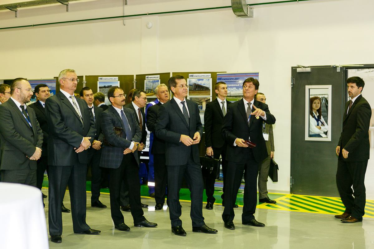 Открытие производственной базы Schlumberger. Фотограф в Астрахани