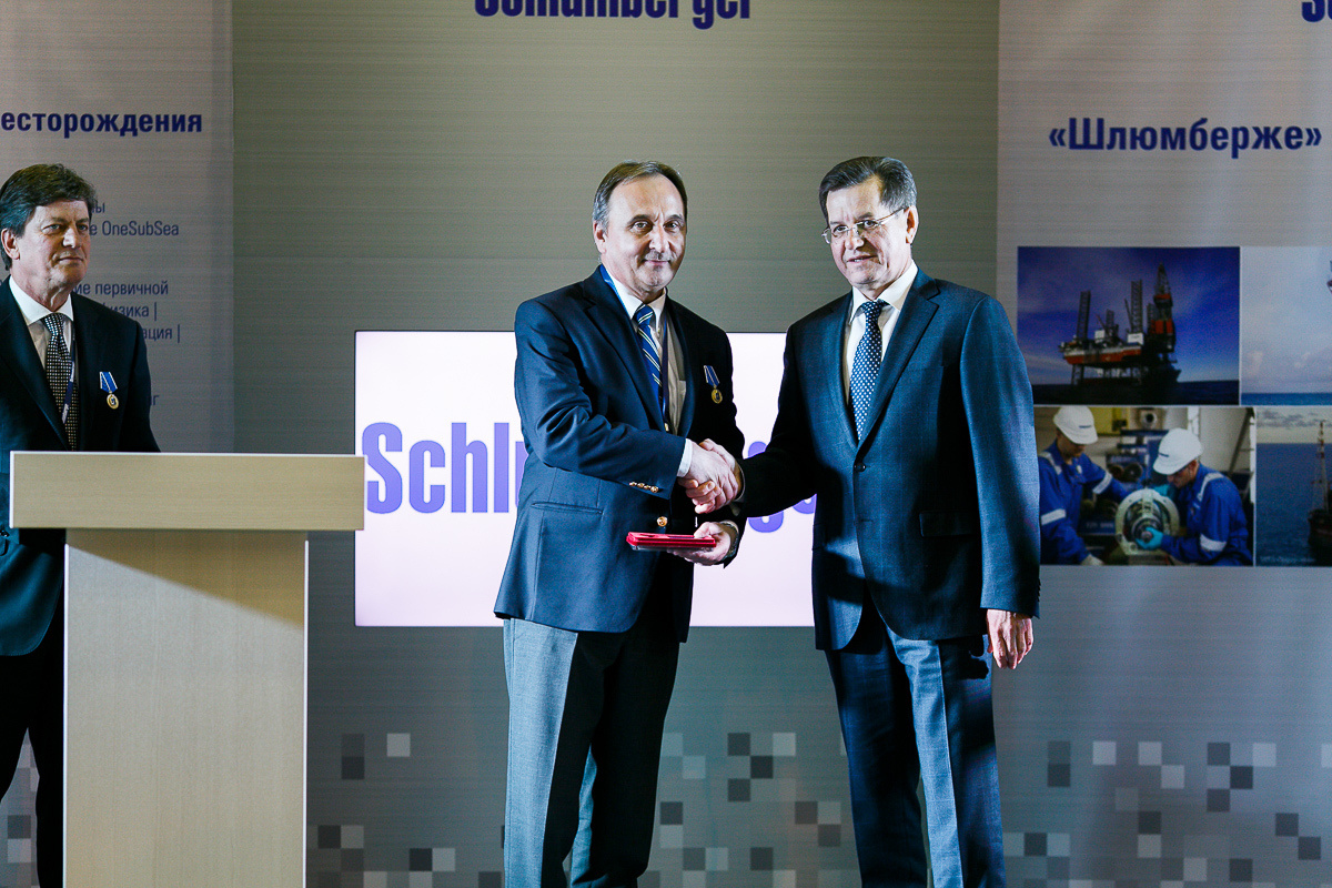 Открытие производственной базы Schlumberger. Фотограф в Астрахани