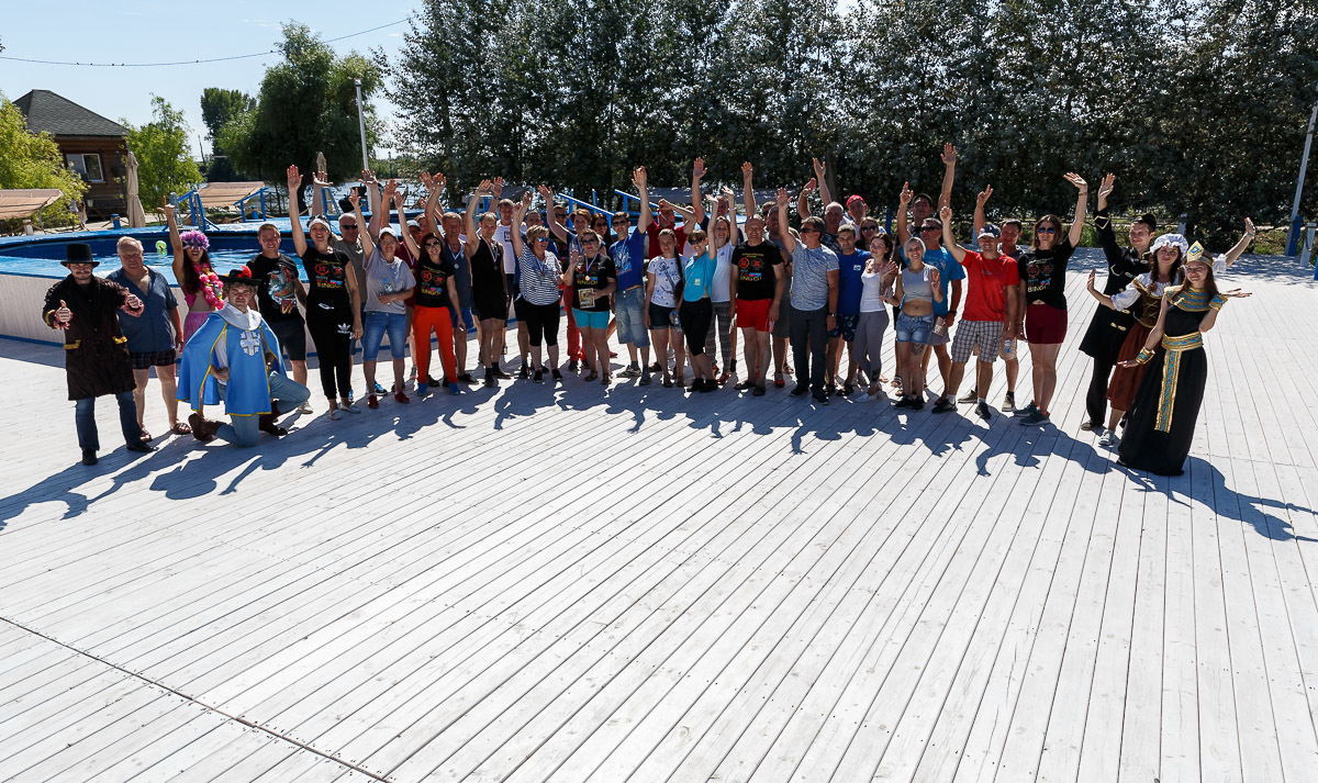 Празднование 10 летия ООО "Вимар Оффшор", тимбилдинг. Фотограф в Астрахани