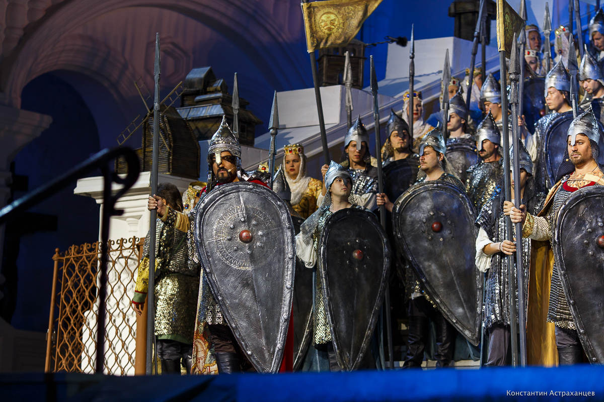 Опера "Князь Игорь" в Астраханском кремле. Фотограф в Астрахани
