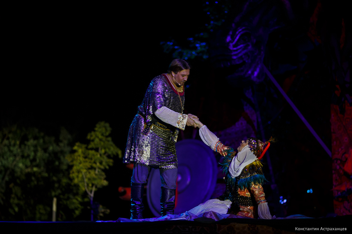 Опера "Князь Игорь" в Астраханском кремле. Фотограф в Астрахани