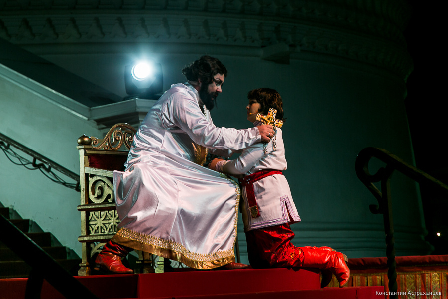 Опера "Борис Годунов" в Астраханском кремле. Фотограф в Астрахани