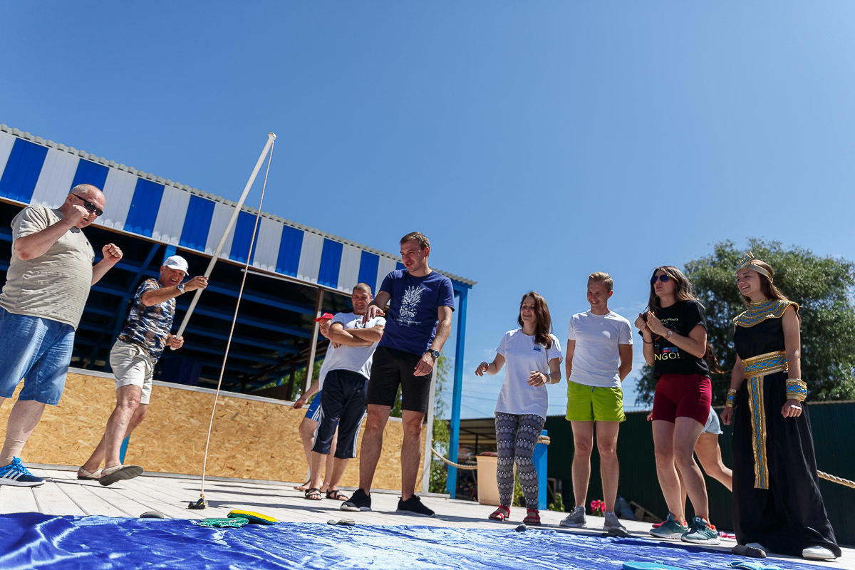 Празднование 10 летия ООО "Вимар Оффшор", тимбилдинг. Фотограф в Астрахани