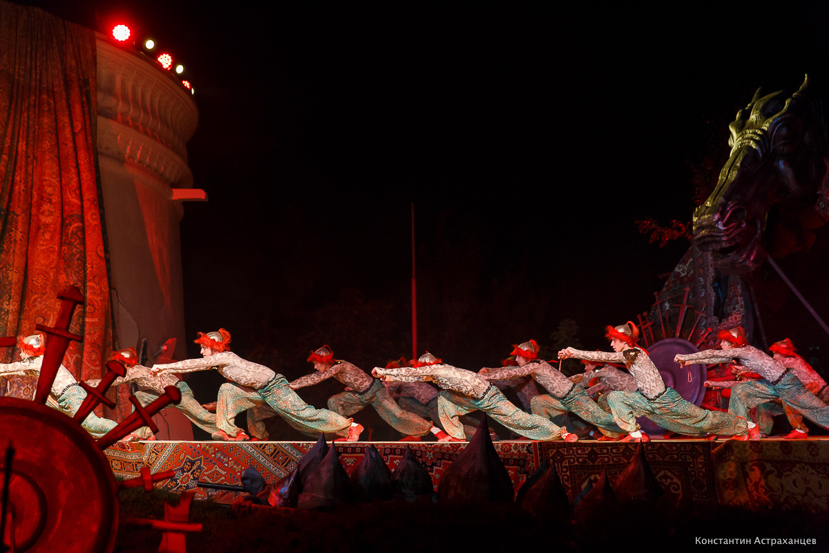 Опера "Князь Игорь" в Астраханском кремле. Фотограф в Астрахани