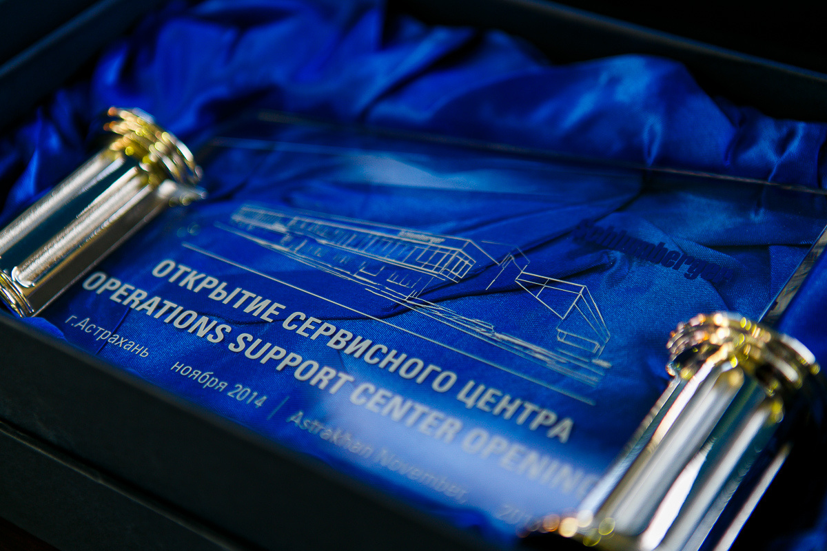 Открытие производственной базы Schlumberger. Фотограф в Астрахани