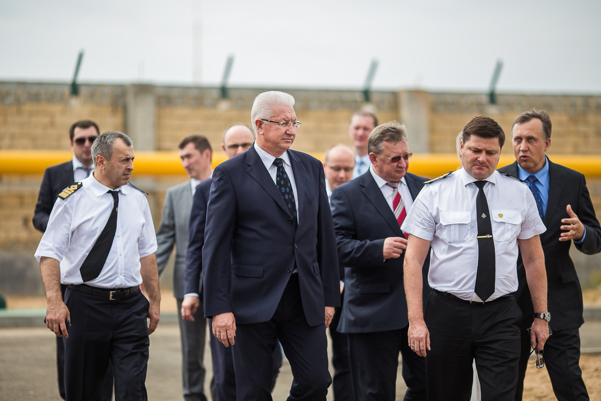 Открытие ТЭУ в порту Оля. Фотограф в Астрахани