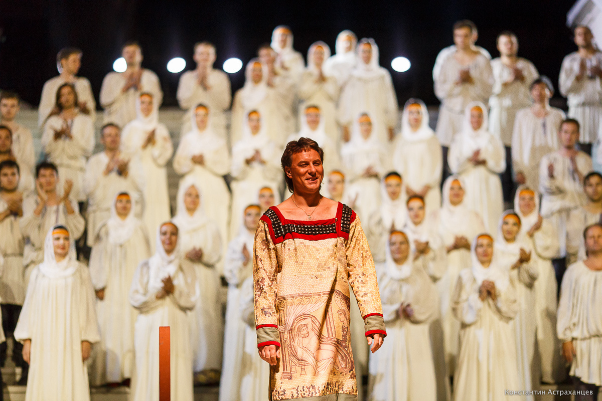 Опера "Князь Игорь" в Астраханском кремле. Фотограф в Астрахани