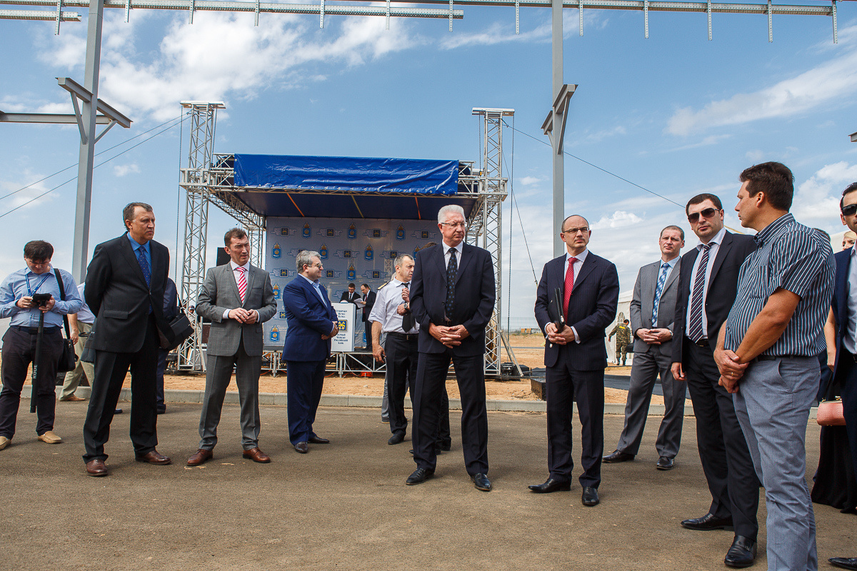 Открытие ТЭУ в порту Оля. Фотограф в Астрахани