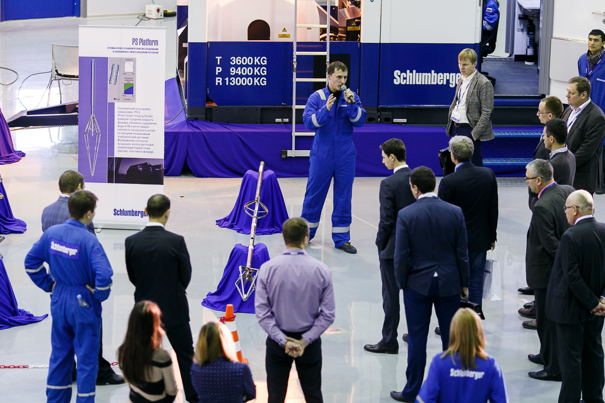 Открытие производственной базы Schlumberger. Фотограф в Астрахани