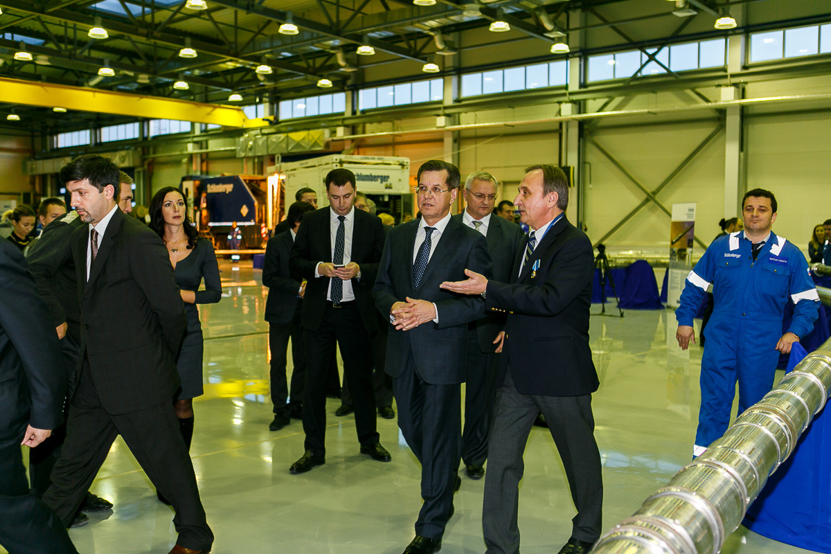 Открытие производственной базы Schlumberger. Фотограф в Астрахани