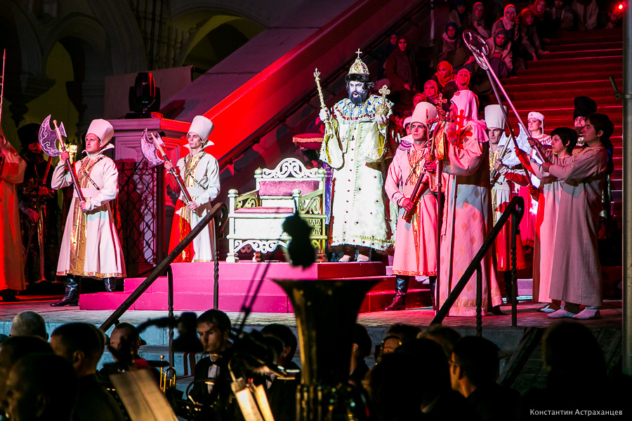 Опера "Борис Годунов" в Астраханском кремле. Фотограф в Астрахани