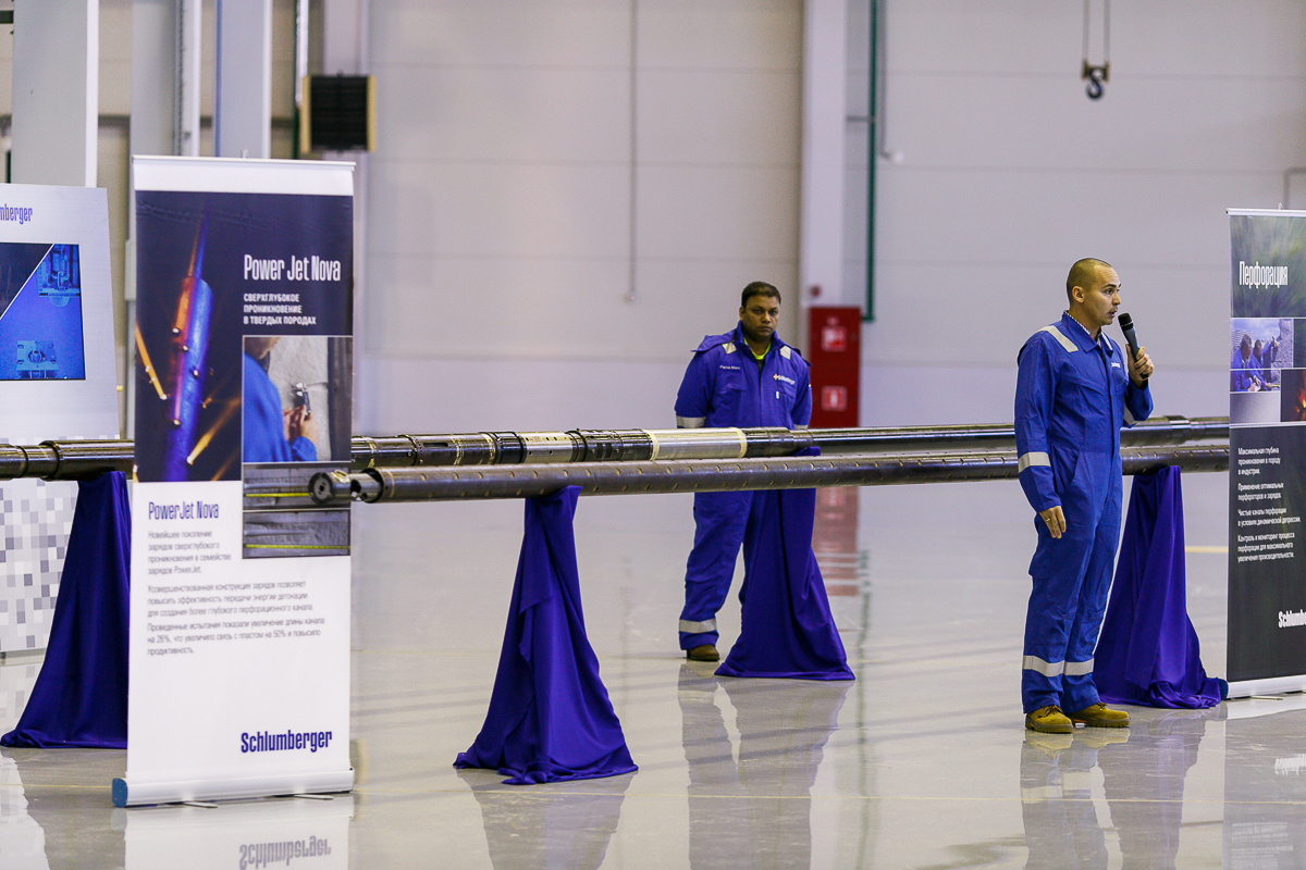 Открытие производственной базы Schlumberger. Фотограф в Астрахани