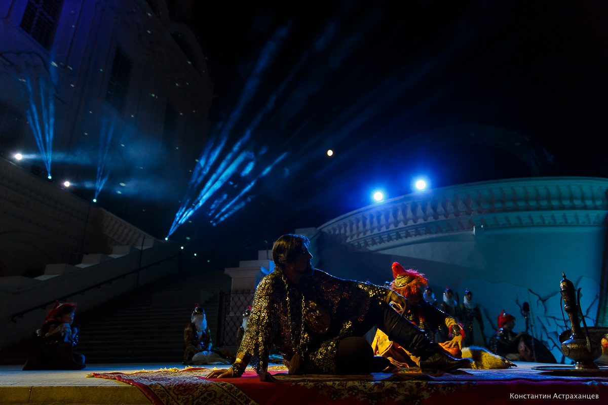 Опера "Князь Игорь" в Астраханском кремле. Фотограф в Астрахани